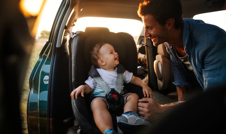 Fotelik samochodowy – przepisy dotyczące mocowania